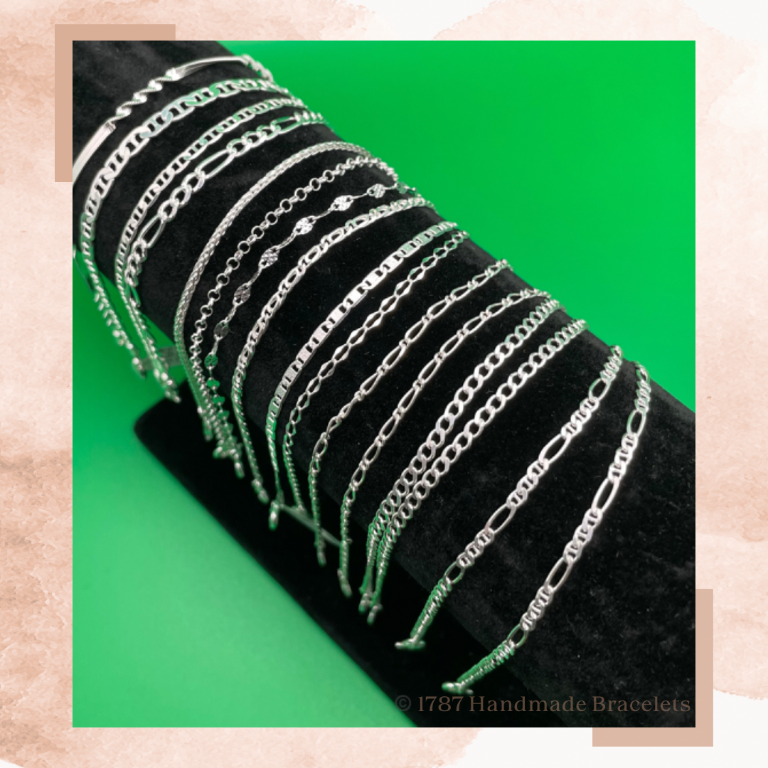 Plana Diamantada - Silver Bracelets